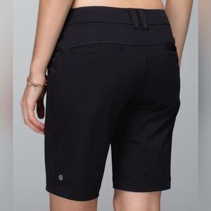 lululemon athletica Club Short II black size 8